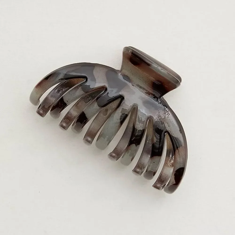 aerie Black Tan Marble Octopus Claw Hair Clip